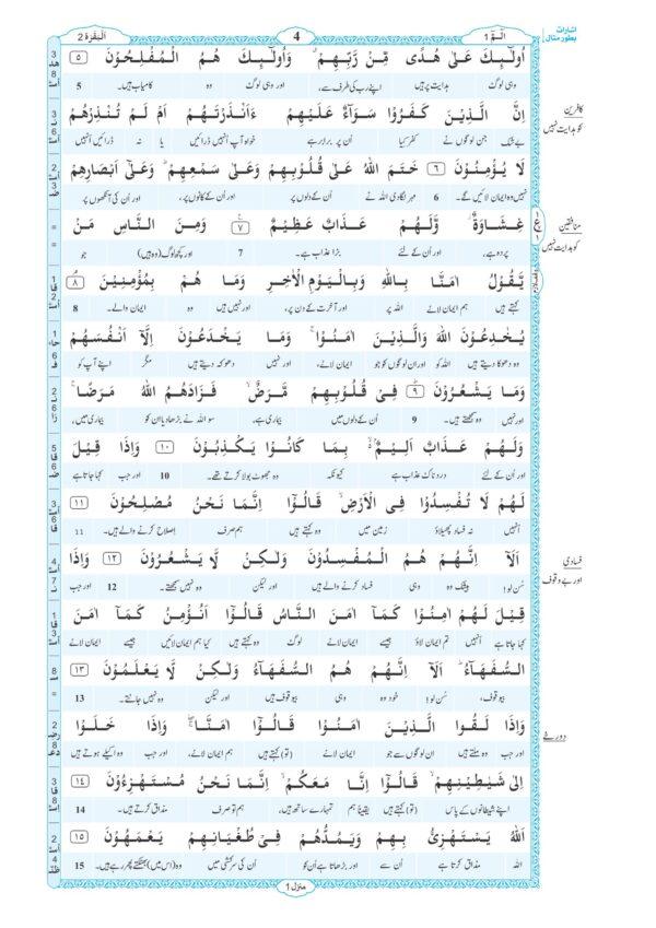 The Glorious Quran with Word for Word Translation in Urdu - Image 12